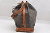 Authentic Louis Vuitton Monogram Noe Shoulder Drawstring Bag M42224 LV 9015I
