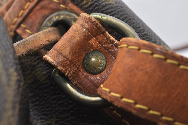 Authentic Louis Vuitton Monogram Noe Shoulder Drawstring Bag M42224 LV 9015I