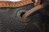 Authentic Louis Vuitton Monogram Noe Shoulder Drawstring Bag M42224 LV 9015I