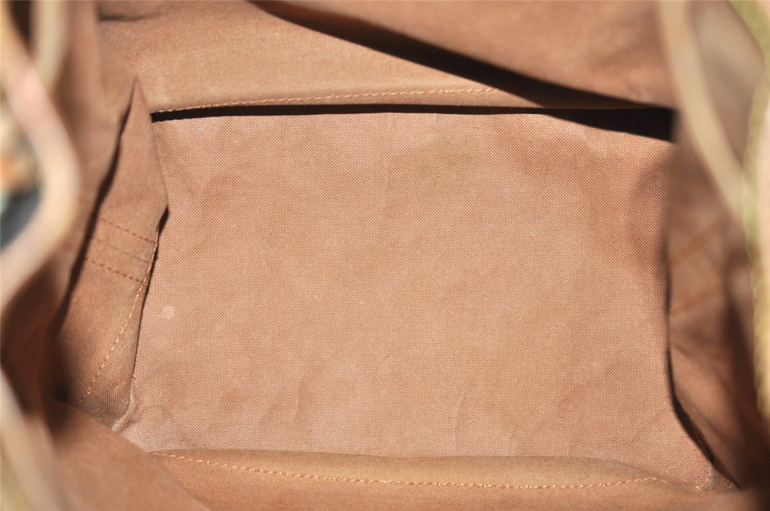 Authentic Louis Vuitton Monogram Noe Shoulder Drawstring Bag M42224 LV 9015I