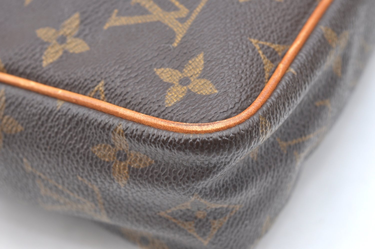 Authentic Louis Vuitton Monogram Compiegne 23 Clutch Hand Bag M51847 LV 9016H