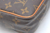 Authentic Louis Vuitton Monogram Compiegne 23 Clutch Hand Bag M51847 LV 9016H