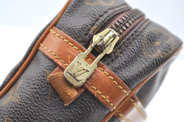 Authentic Louis Vuitton Monogram Compiegne 23 Clutch Hand Bag M51847 LV 9016H