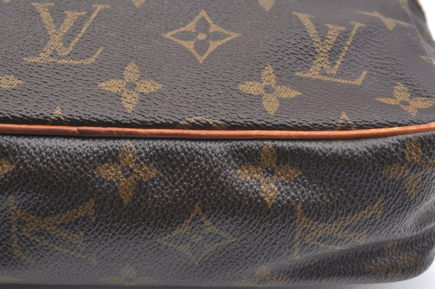 Authentic Louis Vuitton Monogram Compiegne 23 Clutch Hand Bag M51847 LV 9016H