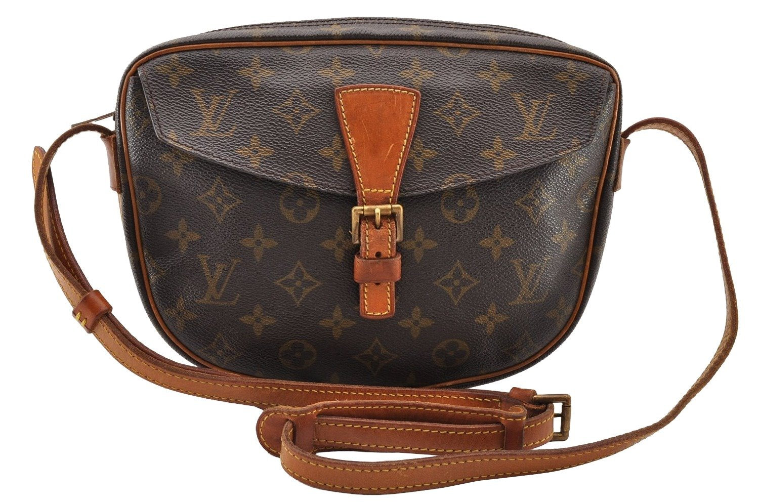 Authentic Louis Vuitton Monogram Jeune Fille MM M51226 Shoulder Cross Bag 9016I