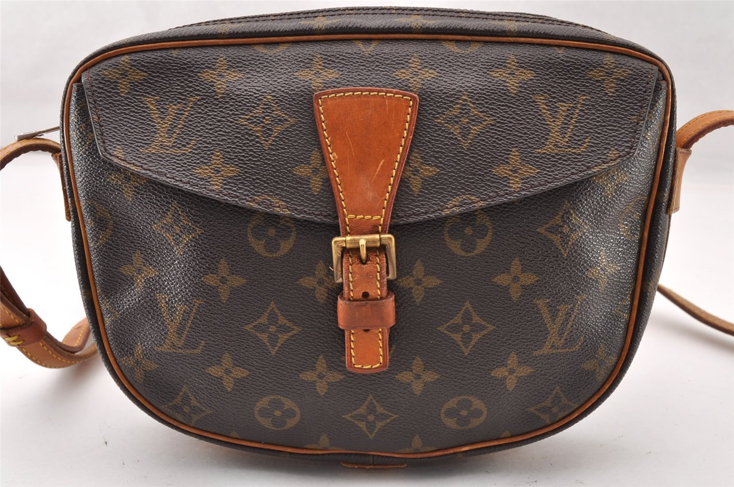 Authentic Louis Vuitton Monogram Jeune Fille MM M51226 Shoulder Cross Bag 9016I