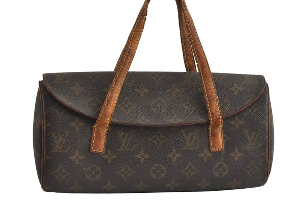 Authentic Louis Vuitton Monogram Sonatine Hand Bag Purse M51902 LV 9018I