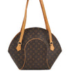 Authentic Louis Vuitton Monogram Ellipse Shopping Shoulder Bag M51128 LV 9021I