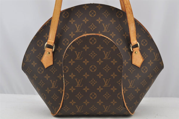 Authentic Louis Vuitton Monogram Ellipse Shopping Shoulder Bag M51128 LV 9021I