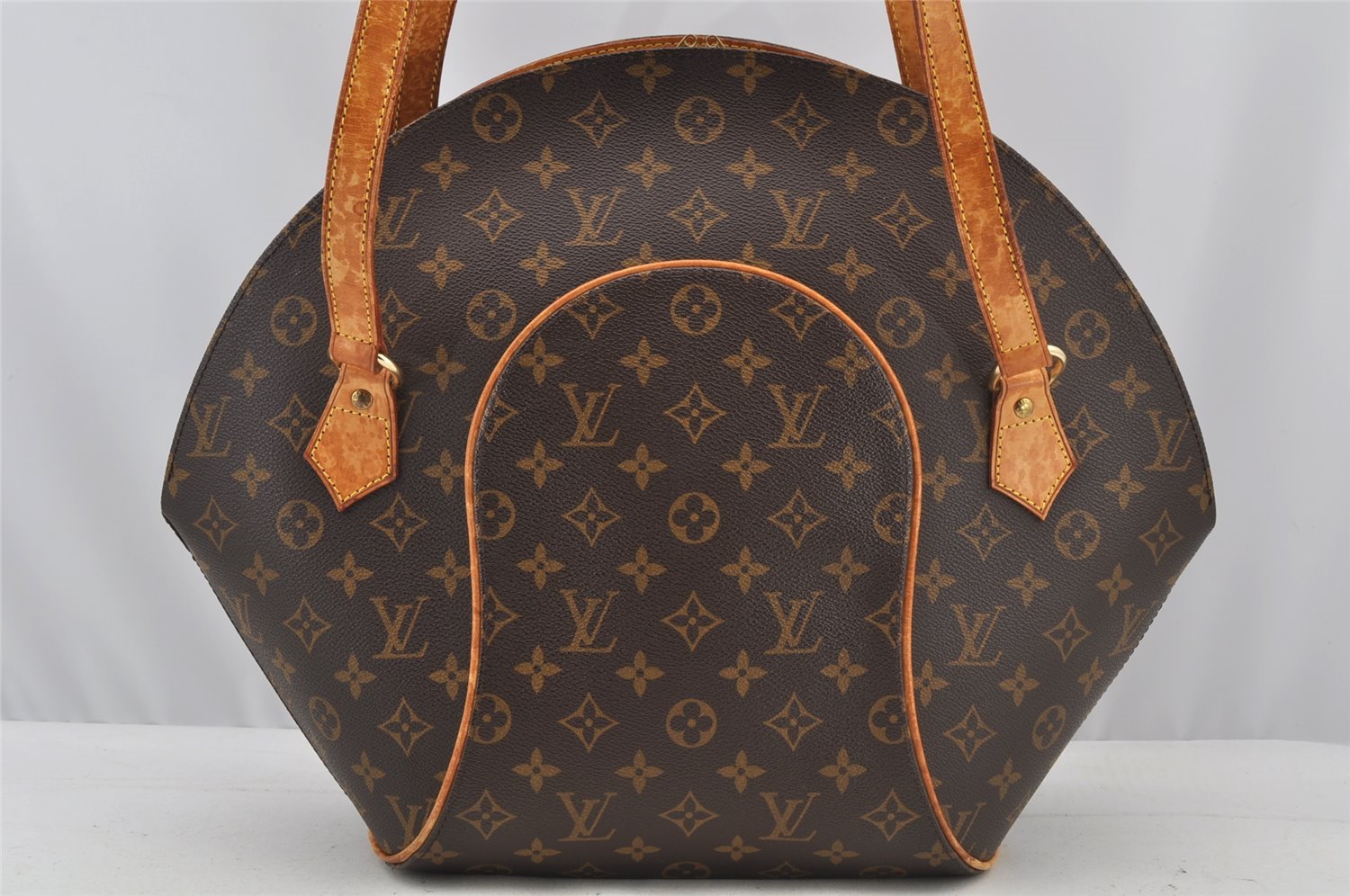 Authentic Louis Vuitton Monogram Ellipse Shopping Shoulder Bag M51128 LV 9021I