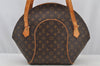 Authentic Louis Vuitton Monogram Ellipse Shopping Shoulder Bag M51128 LV 9021I