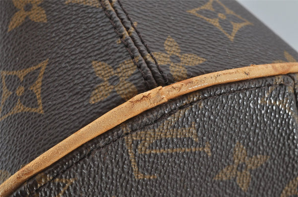 Authentic Louis Vuitton Monogram Ellipse Shopping Shoulder Bag M51128 LV 9021I