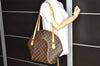 Authentic Louis Vuitton Monogram Ellipse Shopping Shoulder Bag M51128 LV 9021I