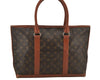 Auth Louis Vuitton Monogram Sac Weekend PM Vintage Tote Hand Bag M42425 LV 9022I