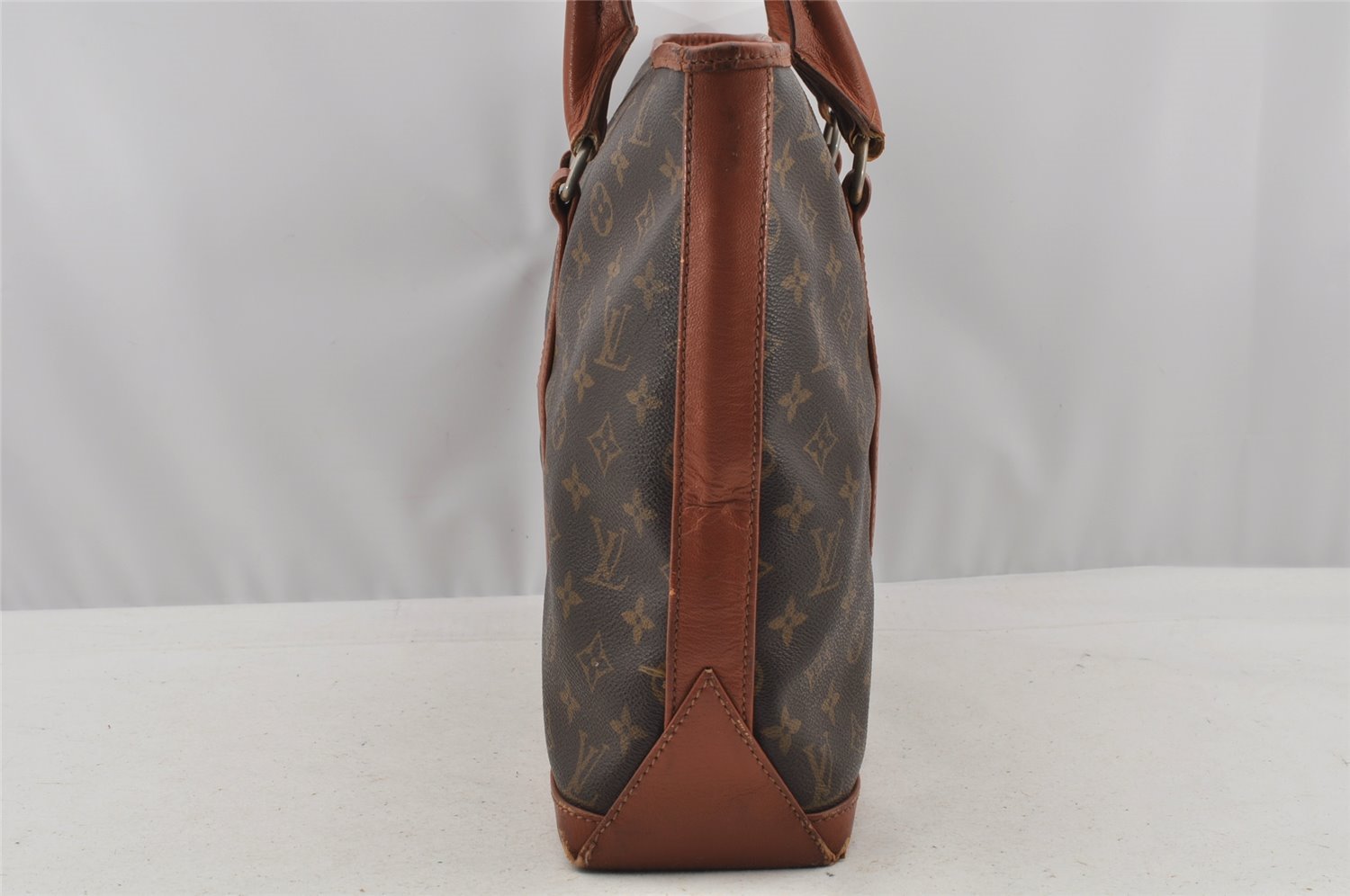 Auth Louis Vuitton Monogram Sac Weekend PM Vintage Tote Hand Bag M42425 LV 9022I