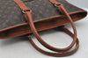 Auth Louis Vuitton Monogram Sac Weekend PM Vintage Tote Hand Bag M42425 LV 9022I