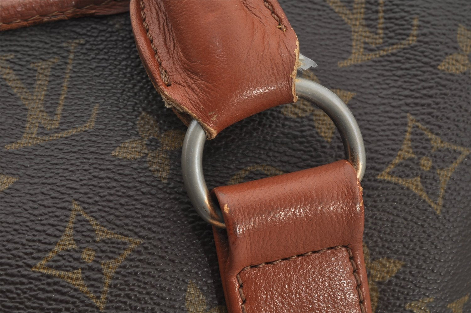 Auth Louis Vuitton Monogram Sac Weekend PM Vintage Tote Hand Bag M42425 LV 9022I