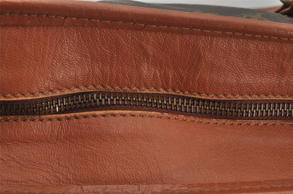 Auth Louis Vuitton Monogram Sac Weekend PM Vintage Tote Hand Bag M42425 LV 9022I