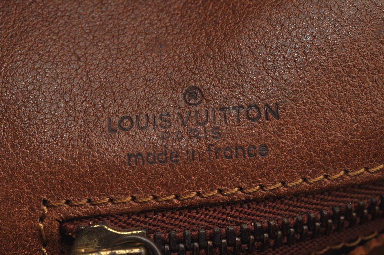 Auth Louis Vuitton Monogram Sac Weekend PM Vintage Tote Hand Bag M42425 LV 9022I