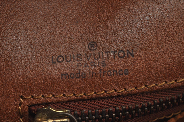 Auth Louis Vuitton Monogram Sac Weekend PM Vintage Tote Hand Bag M42425 LV 9022I