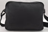 Authentic GUCCI Shoulder Cross Body Bag Nylon Leather 145863 Black 9024I