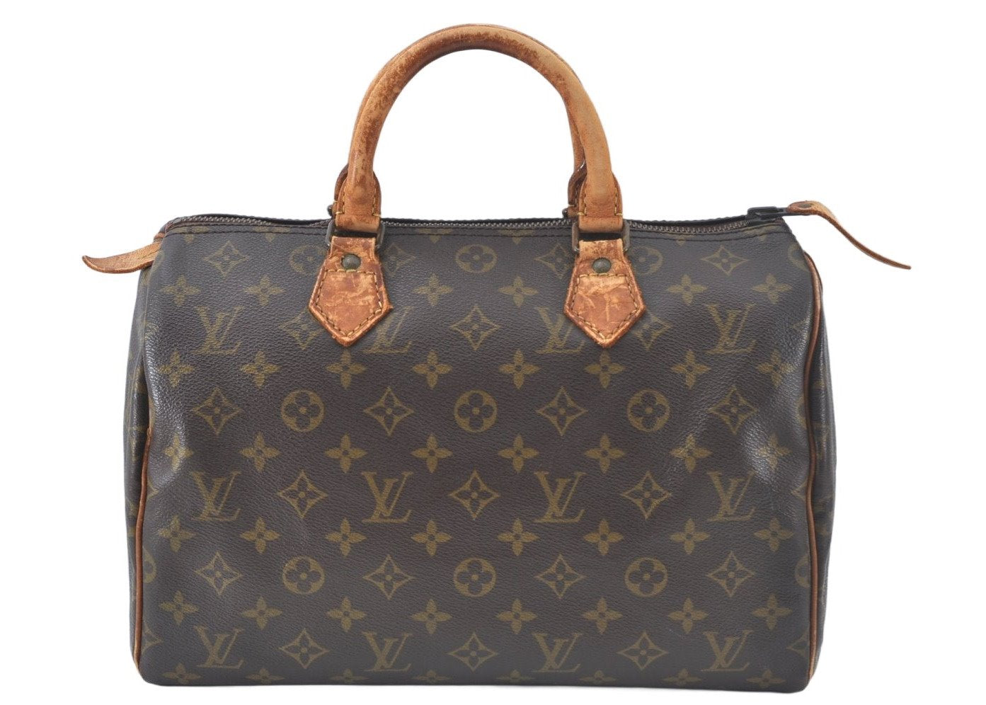Authentic Louis Vuitton Monogram Speedy 30 Hand Boston Bag Old Model LV 9027J