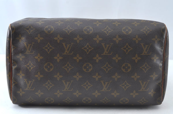 Authentic Louis Vuitton Monogram Speedy 30 Hand Boston Bag Old Model LV 9027J