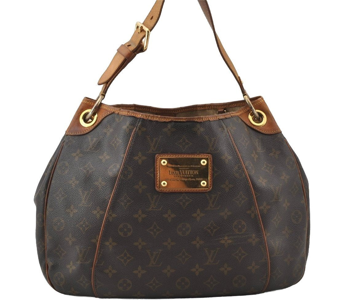 Authentic Louis Vuitton Monogram Galliera PM Shoulder Bag M56382 LV 9030I