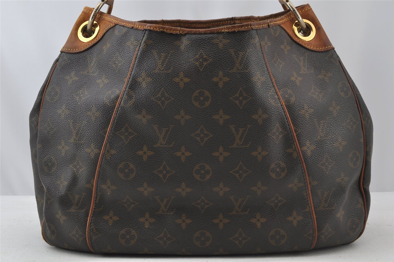 Authentic Louis Vuitton Monogram Galliera PM Shoulder Bag M56382 LV 9030I