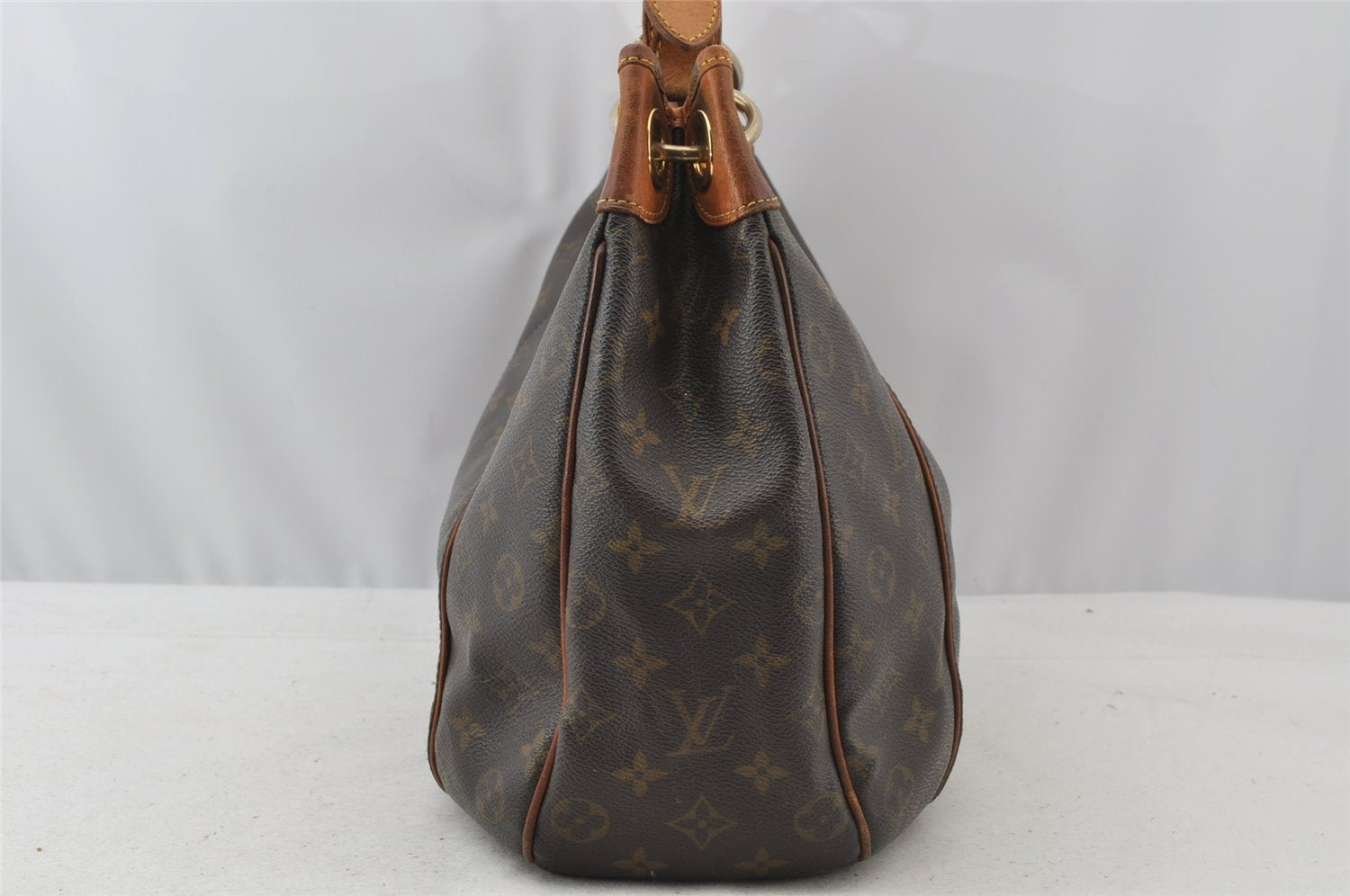 Authentic Louis Vuitton Monogram Galliera PM Shoulder Bag M56382 LV 9030I