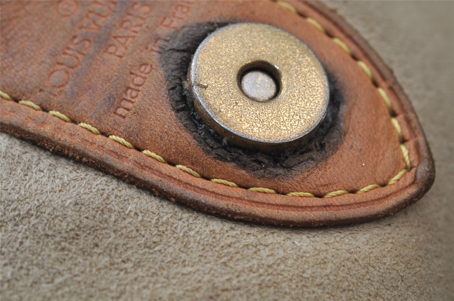 Authentic Louis Vuitton Monogram Galliera PM Shoulder Bag M56382 LV 9030I