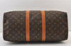 Authentic Louis Vuitton Monogram Keepall 45 Travel Boston Bag M41428 LV 9030J