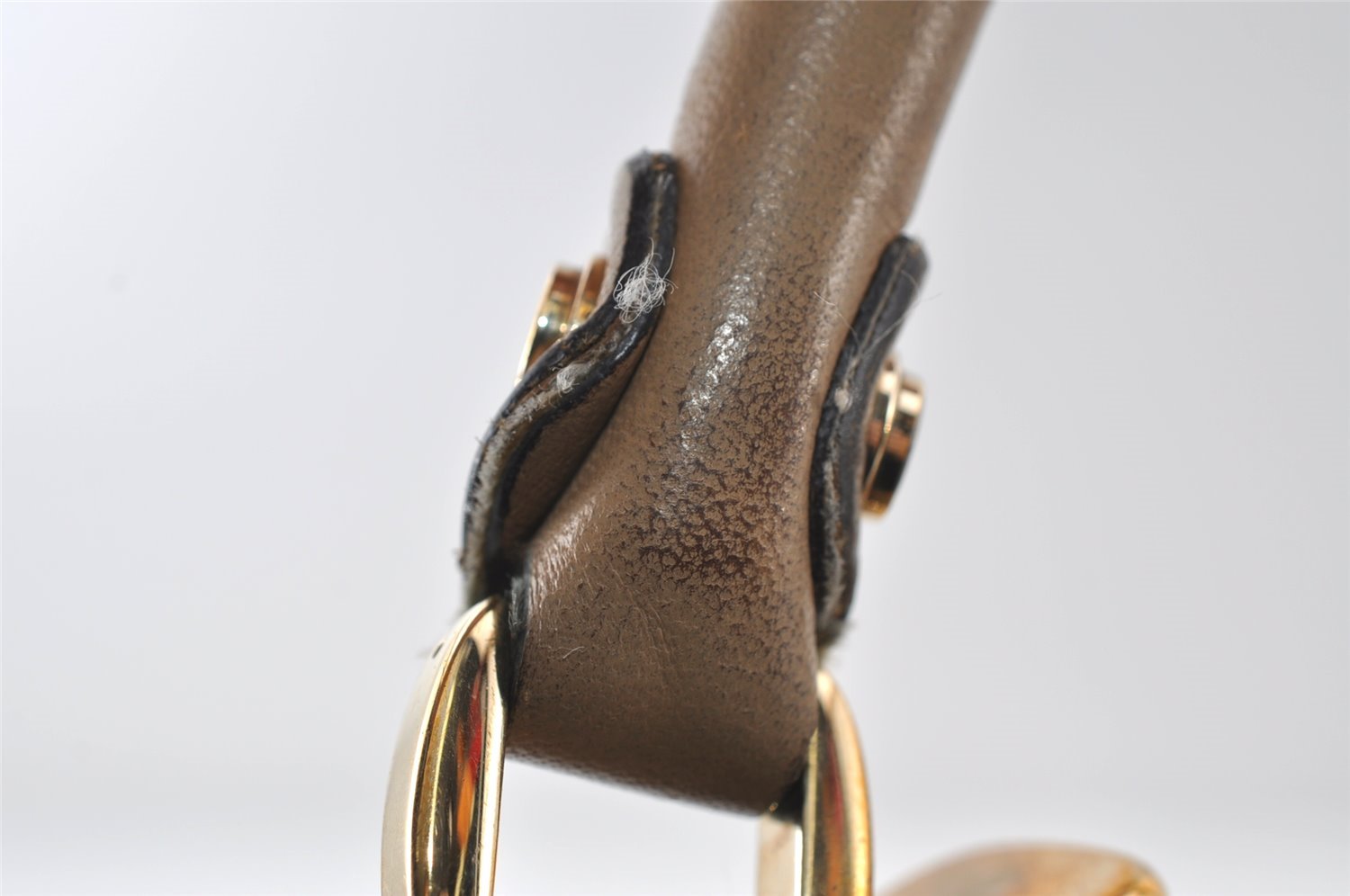 Authentic GUCCI Abbey Shoulder Hand Bag GG Canvas Leather 189833 Brown 9031I