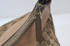 Authentic GUCCI Abbey Shoulder Hand Bag GG Canvas Leather 189833 Brown 9031I