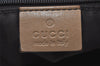 Authentic GUCCI Abbey Shoulder Hand Bag GG Canvas Leather 189833 Brown 9031I