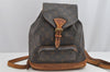 Authentic Louis Vuitton Monogram Montsouris MM Backpack M51136 LV 9031J