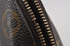 Auth Louis Vuitton Monogram Trousse Demi Ronde 23 Pouch M47520 Junk 9032J