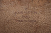 Auth Louis Vuitton Monogram Trousse Demi Ronde 23 Pouch M47520 Junk 9032J