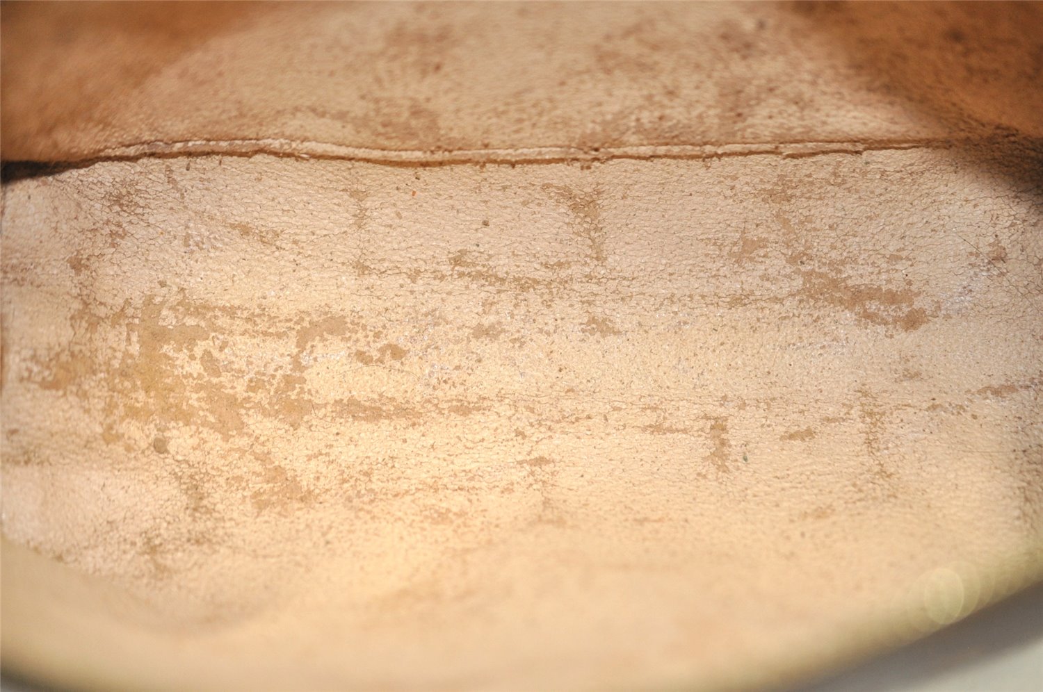 Auth Louis Vuitton Monogram Trousse Demi Ronde 23 Pouch M47520 Junk 9032J