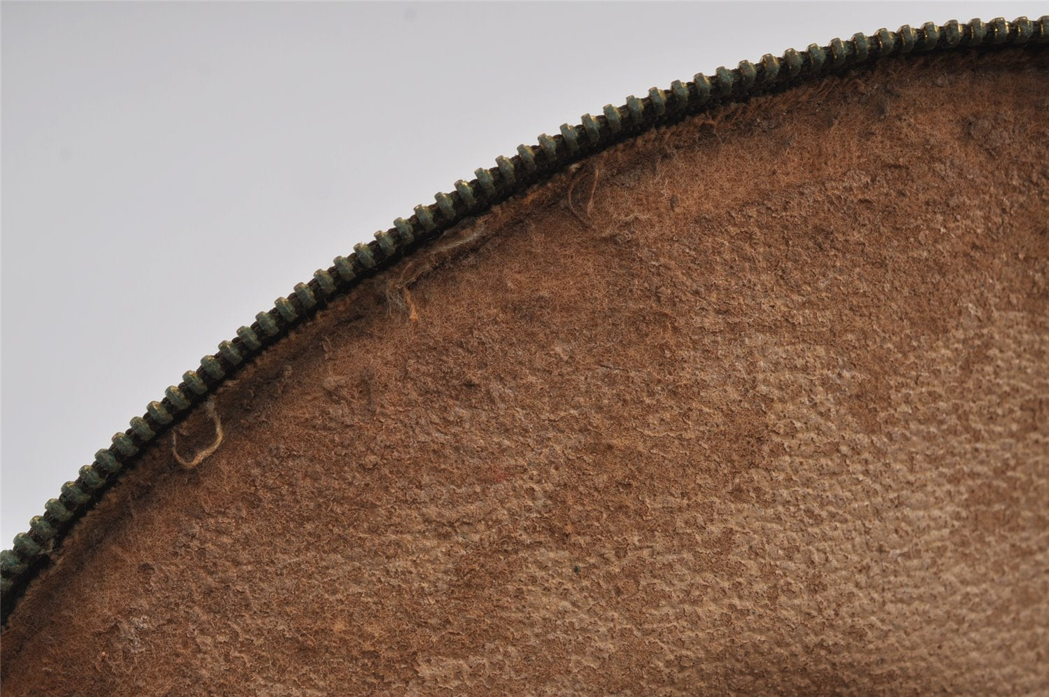 Auth Louis Vuitton Monogram Trousse Demi Ronde 23 Pouch M47520 Junk 9032J