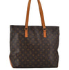 Authentic Louis Vuitton Monogram Cabas Mezzo Shoulder Tote Bag M51151 Junk 9034J