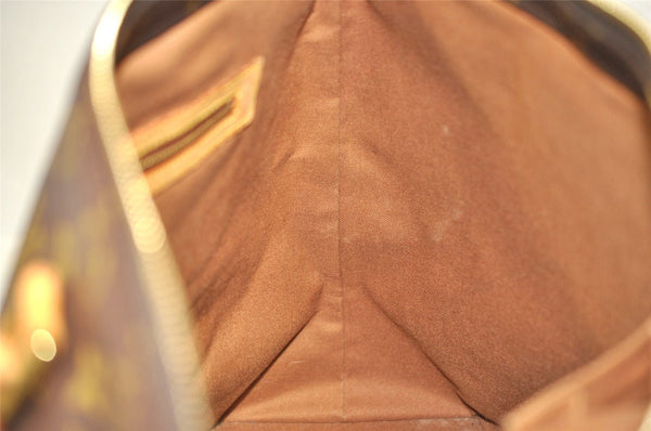 Authentic Louis Vuitton Monogram Cabas Mezzo Shoulder Tote Bag M51151 Junk 9034J