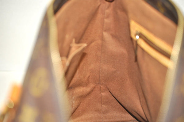 Authentic Louis Vuitton Monogram Cabas Mezzo Shoulder Tote Bag M51151 Junk 9034J