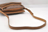 Authentic GUCCI Micro GG PVC Leather Shoulder Cross Bag Brown Junk 9035I