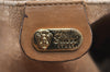 Authentic GUCCI Micro GG PVC Leather Shoulder Cross Bag Brown Junk 9035I