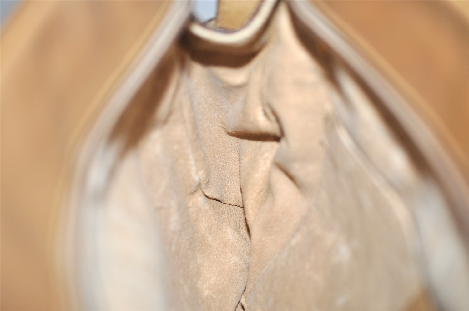 Authentic GUCCI Micro GG PVC Leather Shoulder Cross Bag Brown Junk 9035I