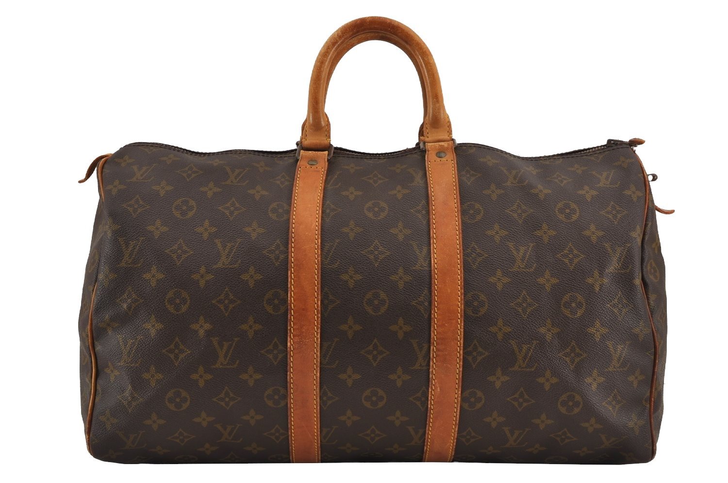 Authentic Louis Vuitton Monogram Keepall 45 Boston Bag Old Model Junk 9035J