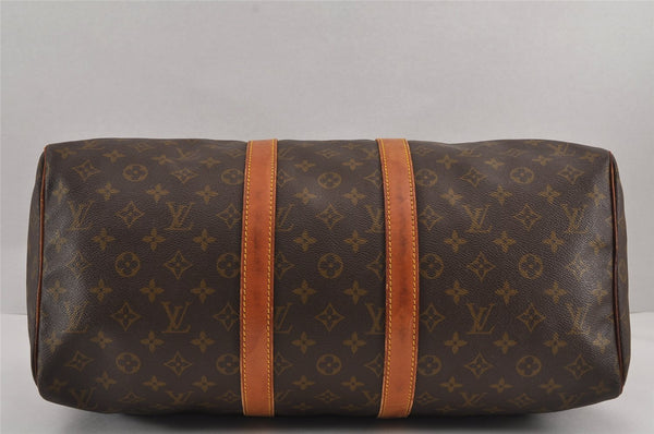 Authentic Louis Vuitton Monogram Keepall 45 Boston Bag Old Model Junk 9035J