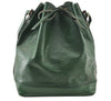 Authentic Louis Vuitton Epi Noe Shoulder Drawstring Bag Green M44004 LV 9036I