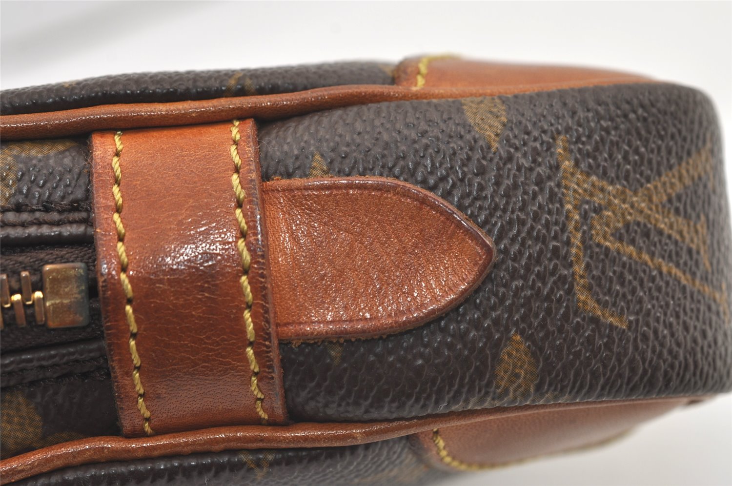 Authentic Louis Vuitton Monogram Marly Dragonne PM M51827 Clutch Hand Bag 9036J